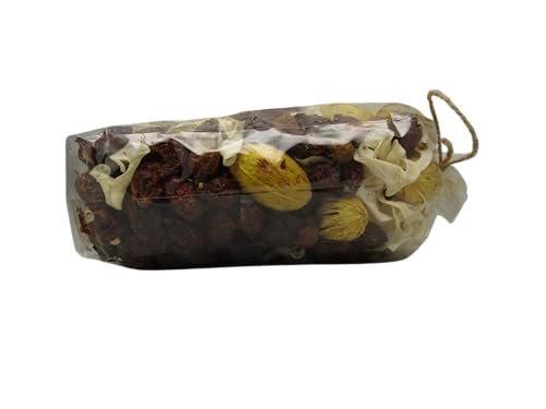 Just Browsing pina colada potpourri bowl filler with dried natural botanicals in a clear bag
