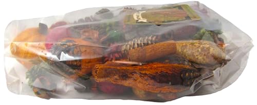 Harvest Thyme Potpourri clear bag of mixed dried botanicals pinecones citrus slices and cinnamon sticks