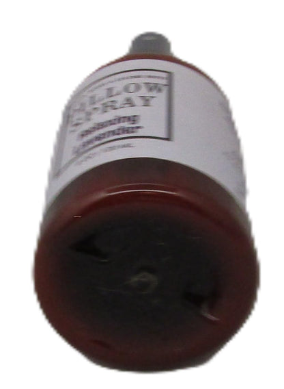 Shoots, Roots & Leather Boots lavender pillow spray in red bottle for calming fragrance