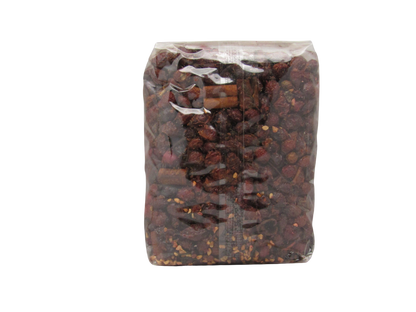 Old Candle Barn cinnamon rosehips potpourri in a clear bag for aromatic home decor