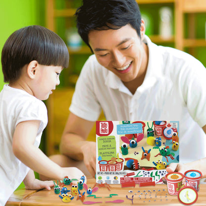 Family Games America Tutti Frutti blendable dough Monster Trio toy with colorful dough monsters and play accessories
